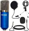5 CORE XLR Microphone Condenser Mic for Computer Gaming, Podcast W/Tripod Stand Kit for Streaming, Recording, Vocals, Voice, Cardioids Studio Micropho