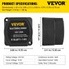 VEVOR Split Charge Relay Kit; 6mtr 12V; Automatic Dual Battery Isolator Kit with 140AMP Voltage Sense Relay VSR