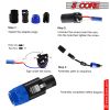 5 Core Speakon to 1/4 inch Adapter/Upgraded 1/4" Female to Male Connectors/ 4 Pole Locking SpeakON Cable Mount Connector/Speak-On Connectors Speaker/A