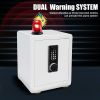2 Cub Safe Box, 3 opening methods Safe for Money Valuables This safe contains a memory chip, and the password will not be lost White