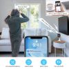 Jennov Mini 2K 3MP WiFi Smart Home Outdoor Security Camera Motion Detection Wireless 2 Way Audio Waterproof Color Night Vision Intelligent Alarm Wall