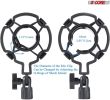 5 CORE XLR Microphone Condenser Mic for Computer Gaming, Podcast W/Tripod Stand Kit for Streaming, Recording, Vocals, Voice, Cardioids Studio Micropho
