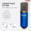 5 CORE XLR Microphone Condenser Mic for Computer Gaming, Podcast W/Tripod Stand Kit for Streaming, Recording, Vocals, Voice, Cardioids Studio Micropho