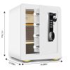 2 Cub Safe Box, 3 opening methods Safe for Money Valuables This safe contains a memory chip, and the password will not be lost White