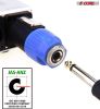 5 Core Speakon to 1/4 inch Adapter/Upgraded 1/4" Female to Male Connectors/ 4 Pole Locking SpeakON Cable Mount Connector/Speak-On Connectors Speaker/A