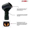 5 Core Combo Pack of Microphone Clips for all Handheld Transmitters/Universal Adjustable Mic Clips with 5/8" Male to 3/8" Female Screw Adapter Suitabl