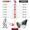 5 CORE 40W Megaphone Bullhorn Cheer Bull Horn Speaker Rechargeable Megafono 1000 Yard Range Siren Recording USB SD Card AUX Detachable Microphone for