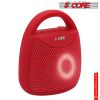 4" Portable Bluetooth Speaker Outdoor Wireless Mini 40W with Loud Stereo and Booming Bass, USB, FM, 10H Playtime, LED Party Lights, Water Resistant 5