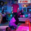 4" Portable Bluetooth Speaker Outdoor Wireless Mini 40W with Loud Stereo and Booming Bass, USB, FM, 10H Playtime, LED Party Lights, Water Resistant 5