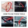 New tool 7-piece red O-shaped set
