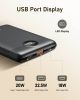Mini Power Bank 10000mAh, 22.5W Fast Charging Small Portable Charger With PD 3.0 & QC 3.0,USB C Slim Compact Charger, Dual Output Compatible With ,Tra