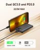 Mini Power Bank 10000mAh, 22.5W Fast Charging Small Portable Charger With PD 3.0 & QC 3.0,USB C Slim Compact Charger, Dual Output Compatible With ,Tra