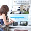 Jennov Mini 2K 3MP WiFi Smart Home Outdoor Security Camera Motion Detection Wireless 2 Way Audio Waterproof Color Night Vision Intelligent Alarm Wall