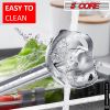 5 Core Handheld Blender, Electric Hand Blender 8-Speed 500W, Immerson Hand Held Blender Stick with Food Grade Stainless Steel Blades for Perfect for S
