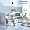 Jennov Mini 2K 3MP WiFi Smart Home Outdoor Security Camera Motion Detection Wireless 2 Way Audio Waterproof Color Night Vision Intelligent Alarm Wall