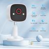 Jennov Mini 2K 3MP WiFi Smart Home Outdoor Security Camera Motion Detection Wireless 2 Way Audio Waterproof Color Night Vision Intelligent Alarm Wall