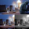Jennov Mini 2K 3MP WiFi Smart Home Outdoor Security Camera Motion Detection Wireless 2 Way Audio Waterproof Color Night Vision Intelligent Alarm Wall