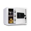1.2 Cub Safe Box, 3 opening methods Safe for Money Valuables, White