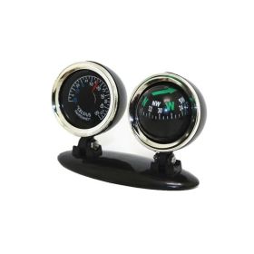 High-precision Multi-function Seat Car Compass (Color: Black)