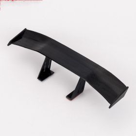 Mini Carbon Fiber Car Wing (Color: Black)