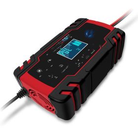 Touch Screen Pulse Motorcycle Lead Acid Battery (Option: Red-220vus)