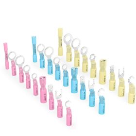 540PCS Heat Shrink Wire Connectors Ring Fork Hook Spade (Option: 240pcs)