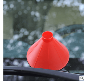 Vehicle snow shovel plastic automotive (Color: Red)