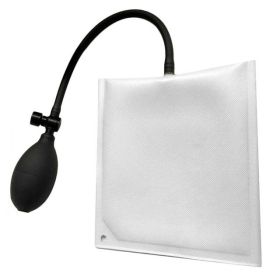 Car door and window airbag lock (Option: White-Plastic)