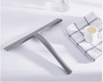 Single silicone body wiper glass wiper cleaner (Option: Grey-Wiper-22.8cm)