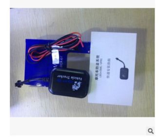 TX-5 locator car motor vehicle motor vehicle positioning tracker GPS locator tracker burglar alarm (Color: Black)