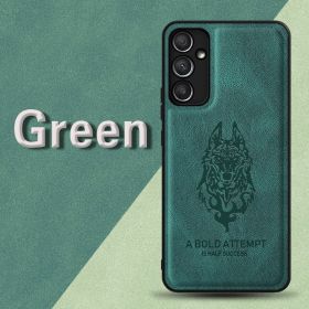 Case for Samsung Galaxy A54 Phone Case Soft TPU Samsung Galaxy A54 Phone Case(Samsung Galaxy A54-tiepi-wolf-hei) (Color: Samsung Galaxy A54-tiepi-wolf-lv)