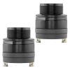 5 CORE Bullet Horn Tweeters for Car Audio Speaker 1" Exit Neodymium 420 Watts Max Each Super Tweeter Power 4 Ohm 1 Inch Voice Coil Compact and Improve