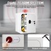 2.05 Cub Safe Box, 3 opening methods Money Safe With LED Light