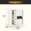 1.99 Cub Security Safe Box for Money Safe with Keys,Safe box with keyboard lock