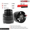 5 CORE Bullet Horn Tweeters for Car Audio Speaker 1" Exit Neodymium 420 Watts Max Each Super Tweeter Power 4 Ohm 1 Inch Voice Coil Compact and Improve