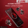 5 CORE Wireless Earbuds, Bluetooth 5.0 Noise Cancelling Headphones w/Charging Case- 132Hrs Play Time, Built-in Microphone IPX8 Waterproof for Sports W