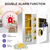 1.6 Cub Safe Box, 3 opening methods LCD display Safe for Money Valuables