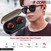 5 CORE Wireless Earbuds, Bluetooth 5.0 Noise Cancelling Headphones w/Charging Case- 132Hrs Play Time, Built-in Microphone IPX8 Waterproof for Sports W
