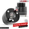 5 CORE Bullet Horn Tweeters for Car Audio Speaker 1" Exit Neodymium 420 Watts Max Each Super Tweeter Power 4 Ohm 1 Inch Voice Coil Compact and Improve