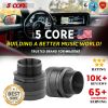 5 CORE Bullet Horn Tweeters for Car Audio Speaker 1" Exit Neodymium 420 Watts Max Each Super Tweeter Power 4 Ohm 1 Inch Voice Coil Compact and Improve